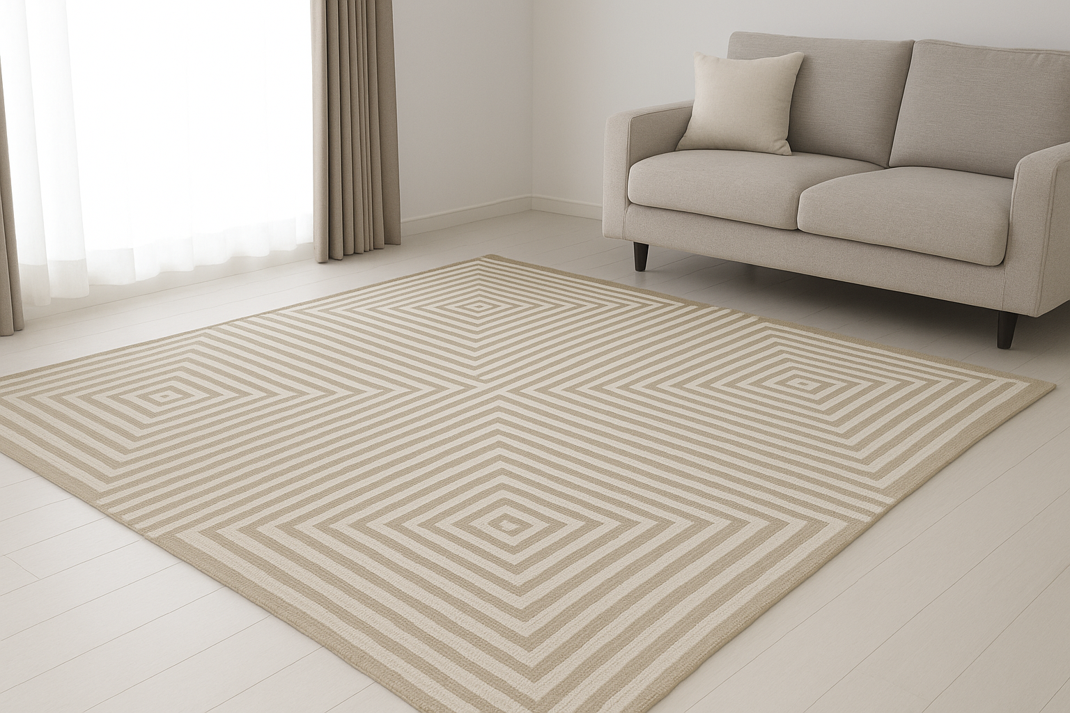 Lightweight Cotton Dhurrie Flatweave Rugs