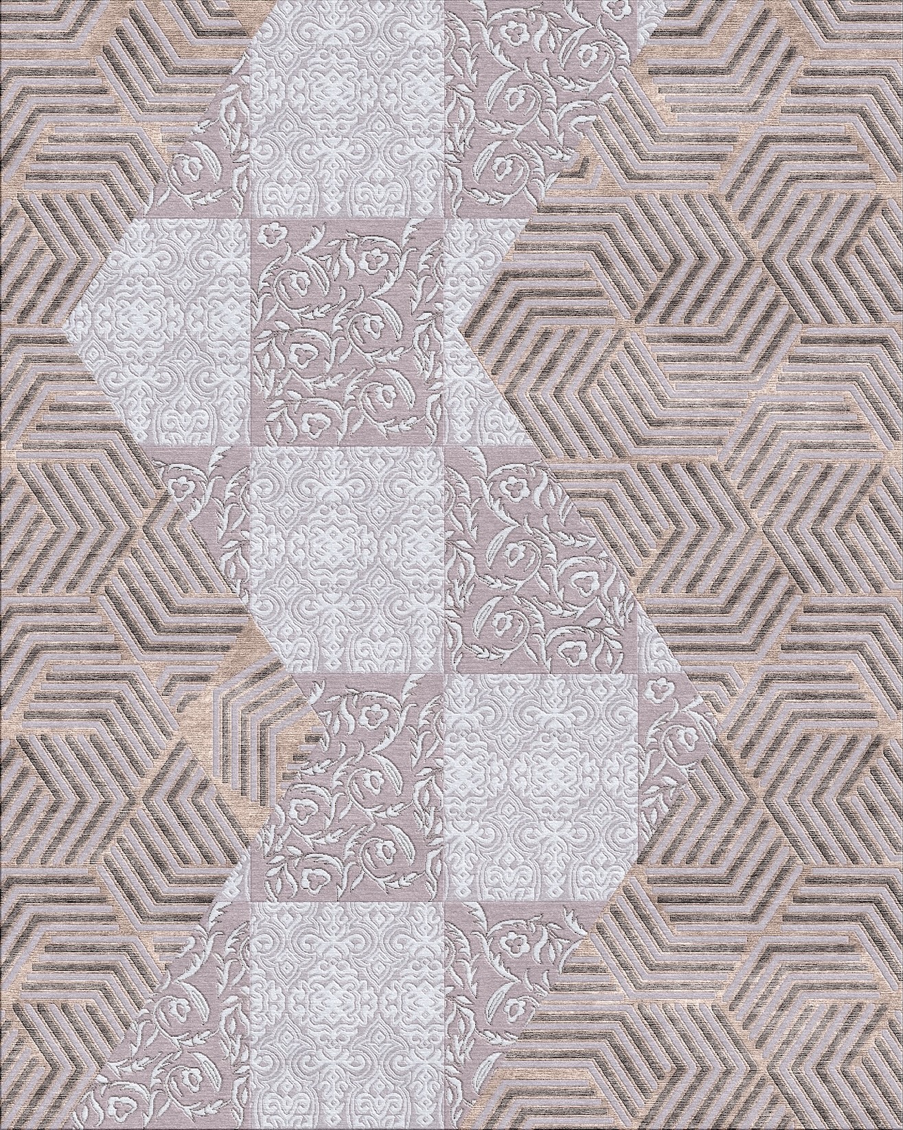 Bespoke Custom Rug - Code: TRK-HT-D02