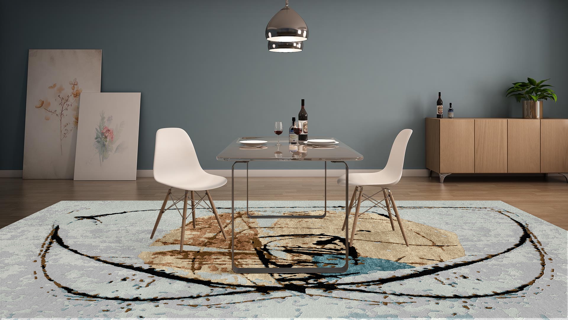 Bespoke Custom Rug - Code: TRK-FL-K02