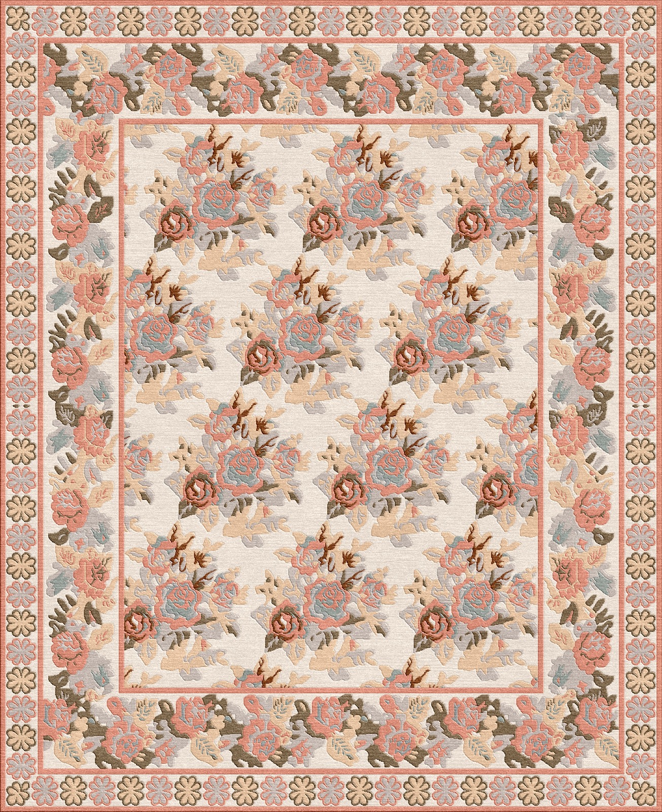 Bespoke Custom Rug - Code: TRK-HT-D04