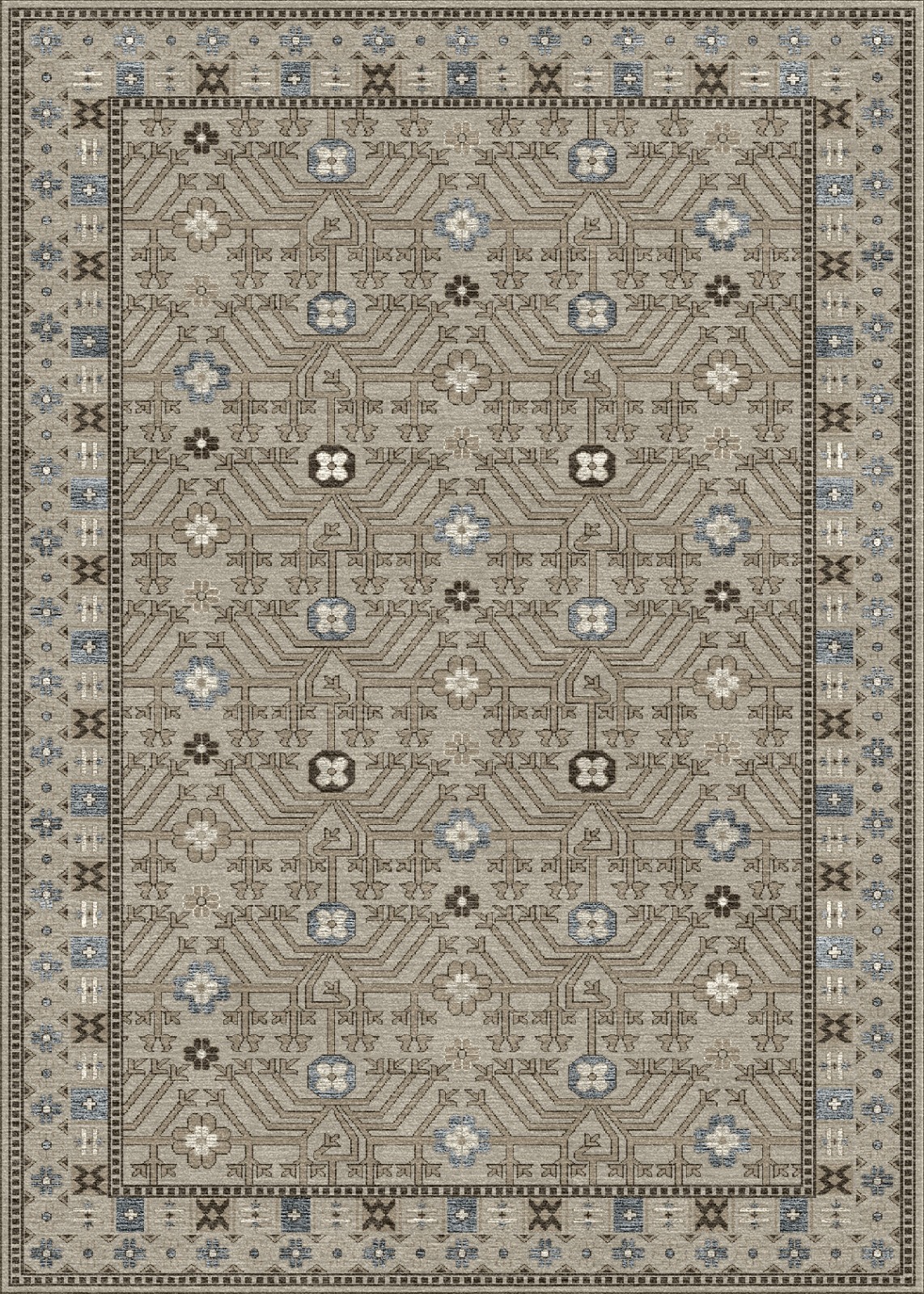 Bespoke Custom Rug - Code: TRK-HT-D01