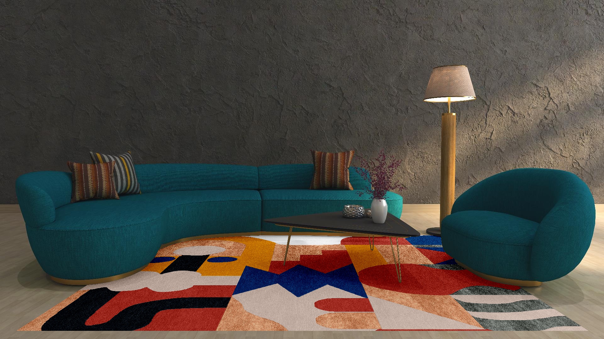 Bespoke Custom Rug - Code: TRK-FL-A05