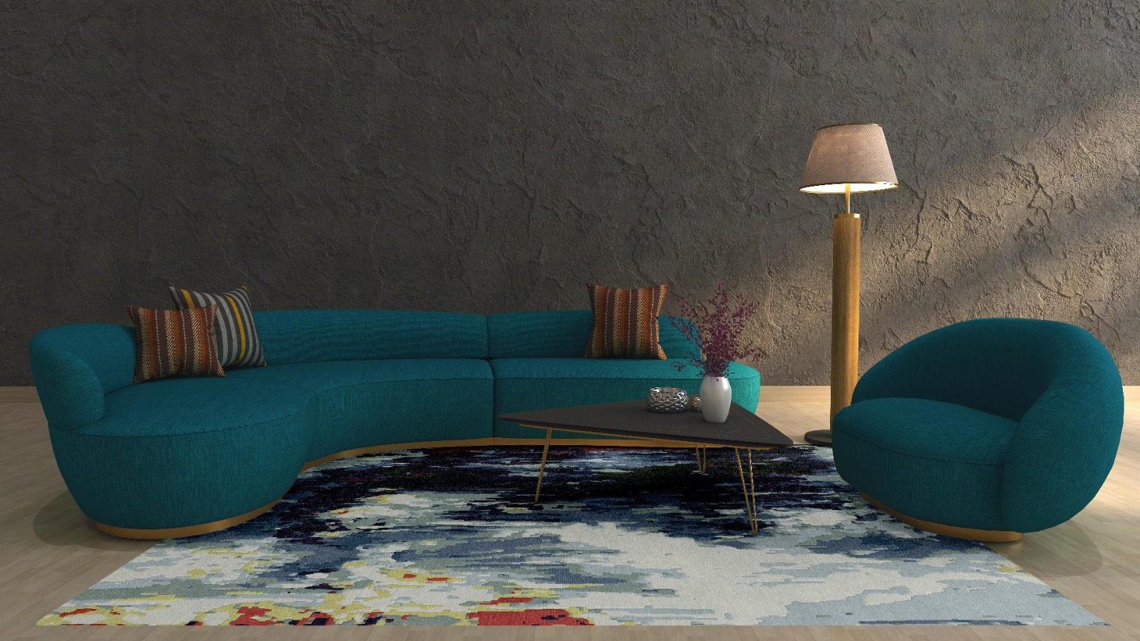 Bespoke Custom Rug - Code: TRK-FL-K11