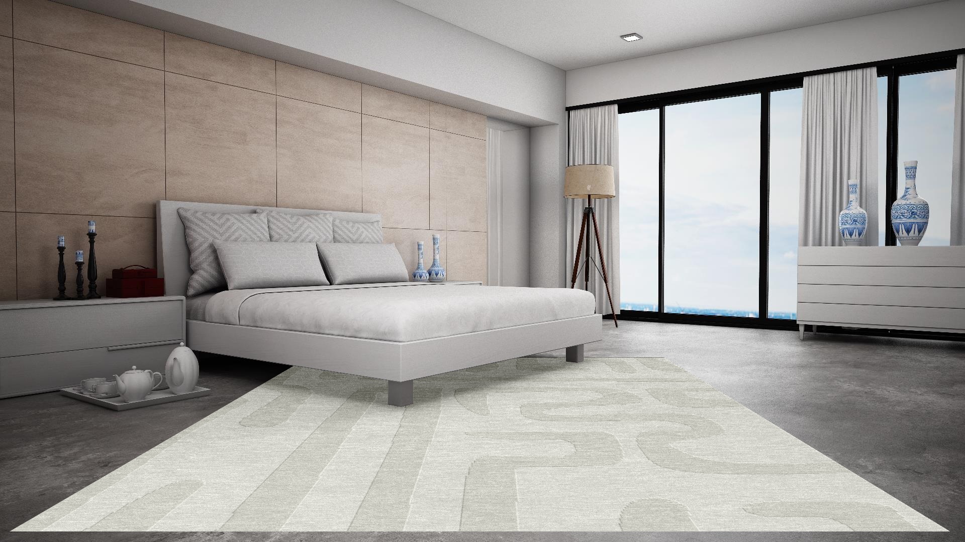 Handloom Area Rug - Code: TRK-HL-F1006