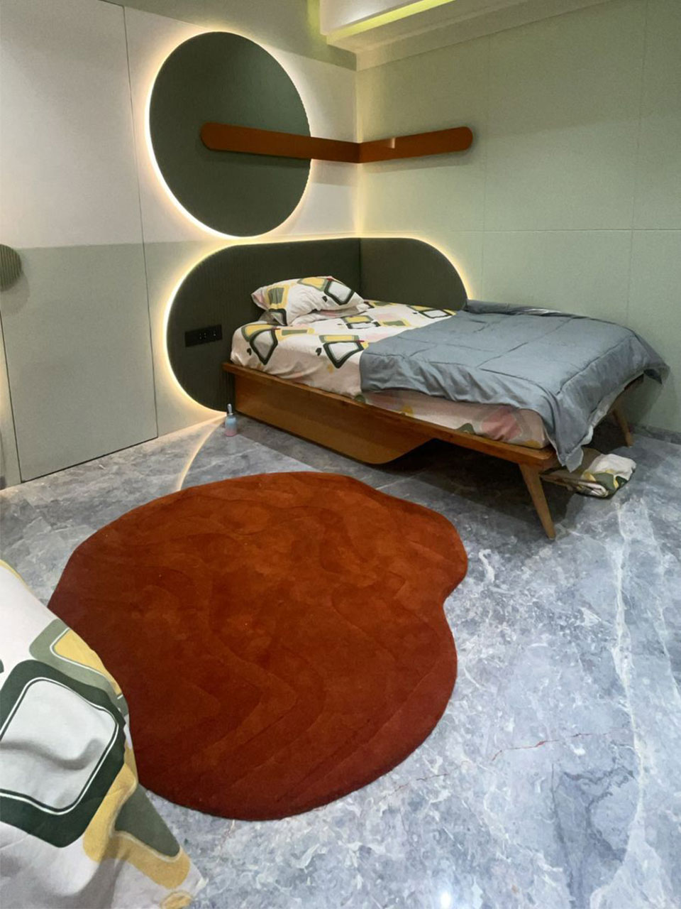 Soft Hand Tufted Wool Rug - Code: TRK-HT-1006