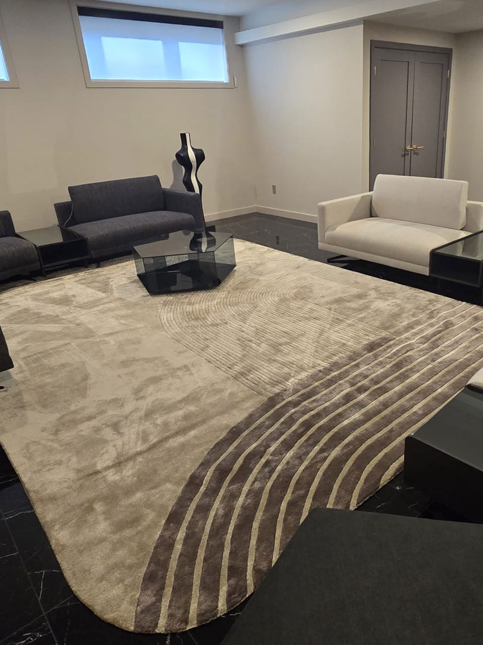 Soft Hand Tufted Wool Rug - Code: TRK-HT-1011