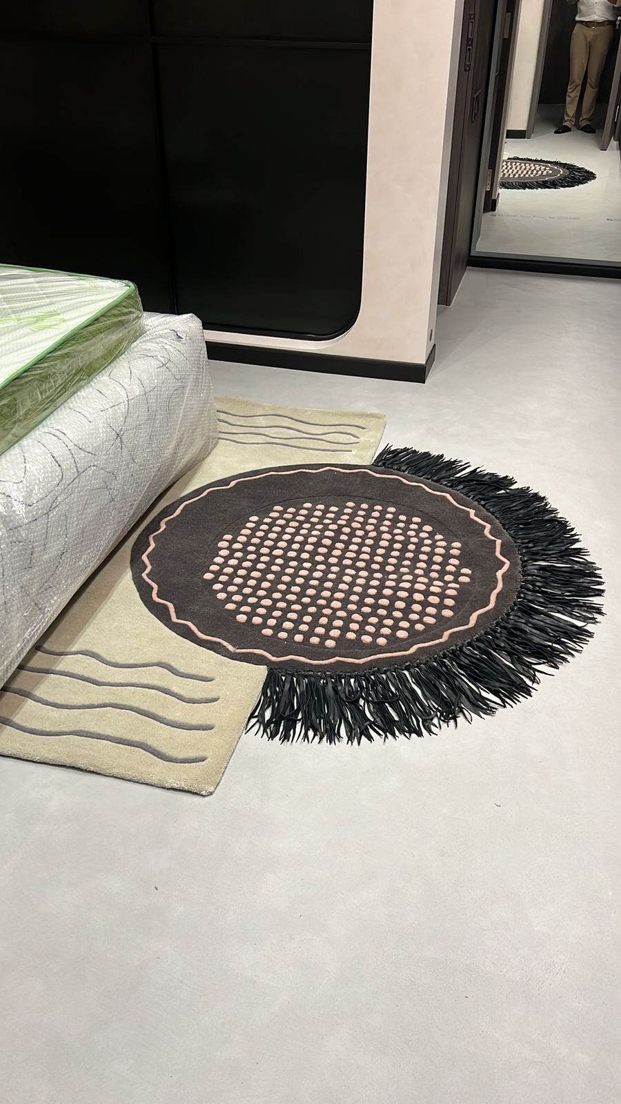 Soft Hand Tufted Wool Rug - Code: TRK-HT-FL1019