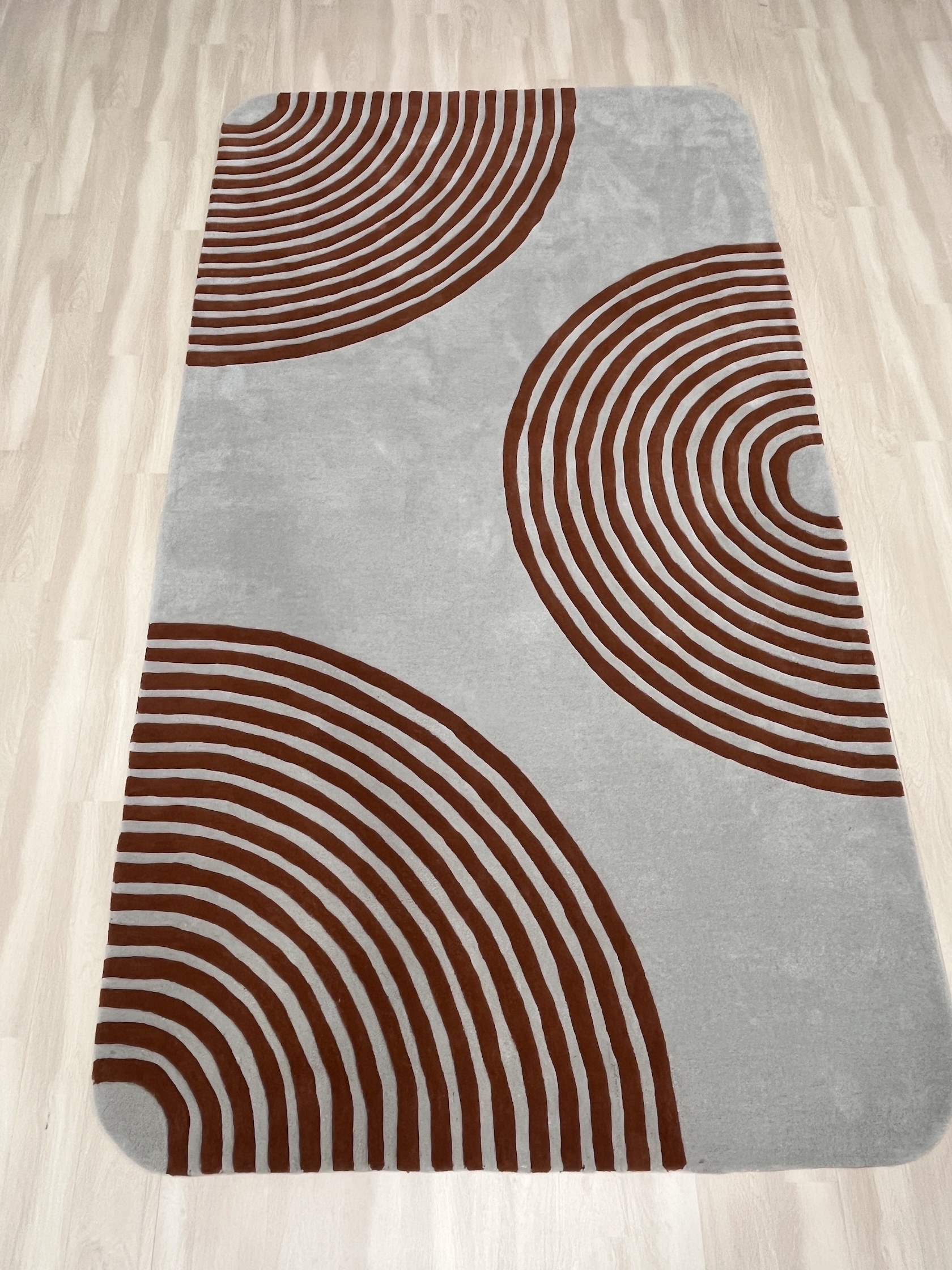 Soft Hand Tufted Wool Rug - Code: TRK-HT-1030