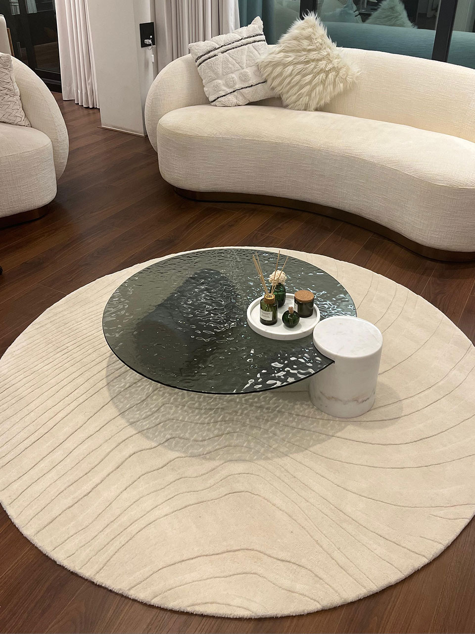 Soft Hand Tufted Wool Rug - Code: TRK-HT-1005